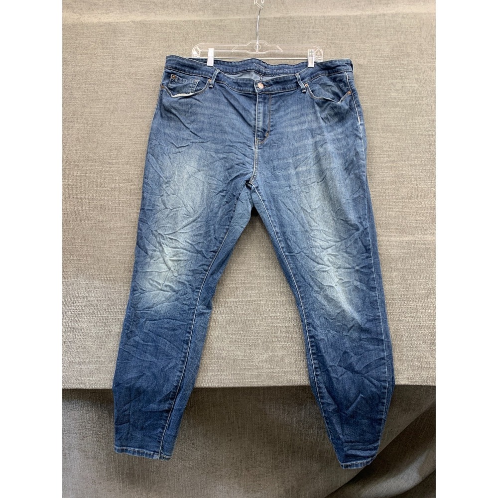 Signature By Levi Strauss & Co Modern Skinny Jeans Womens 22-W36 Blue Denim